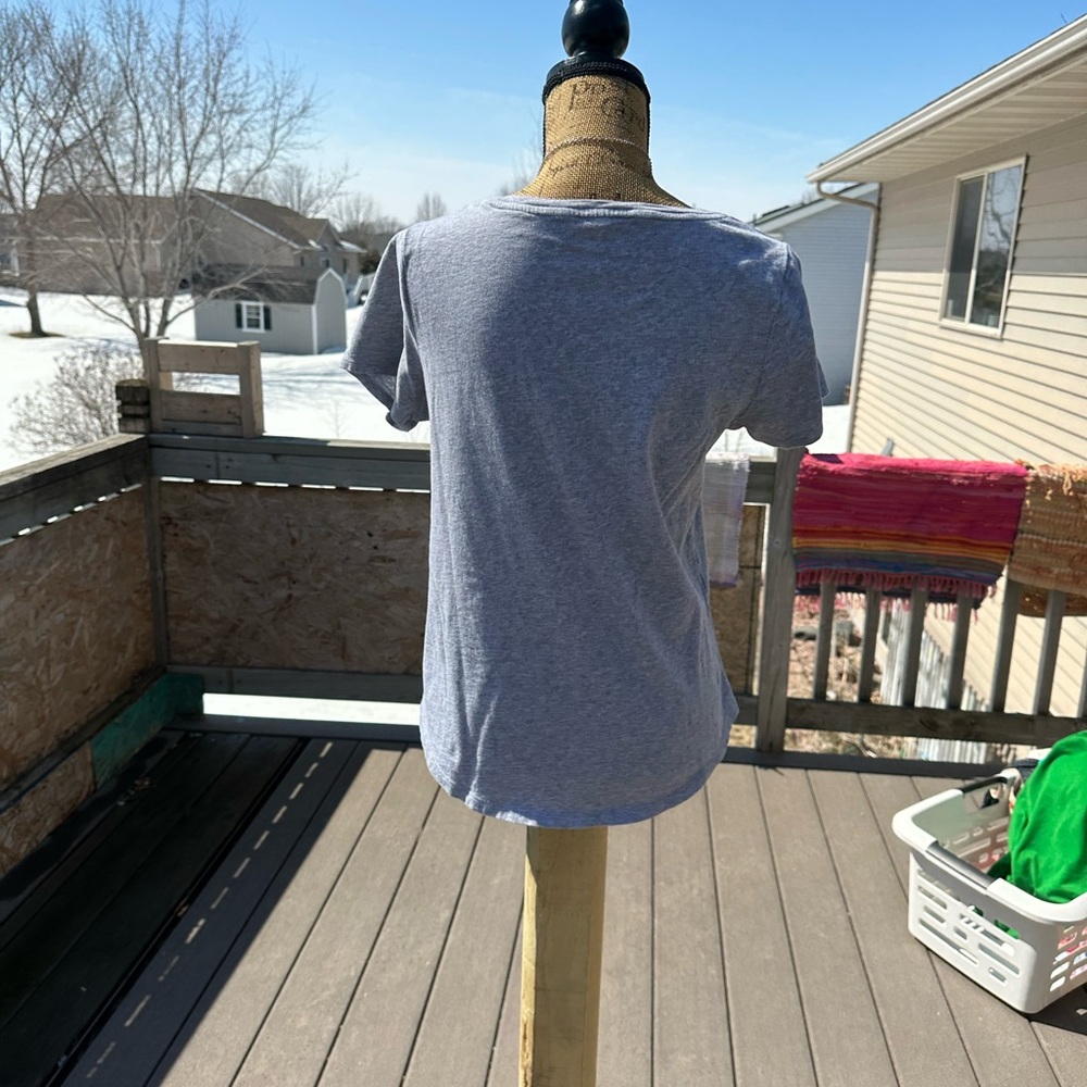 Old navyBasic gray TEE - Picture 6 of 7